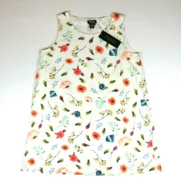 NWT Papillon Sleeveless A-LIne Pullover Sheath Dress Women's Plus Size XXL - Picture 1 of 2